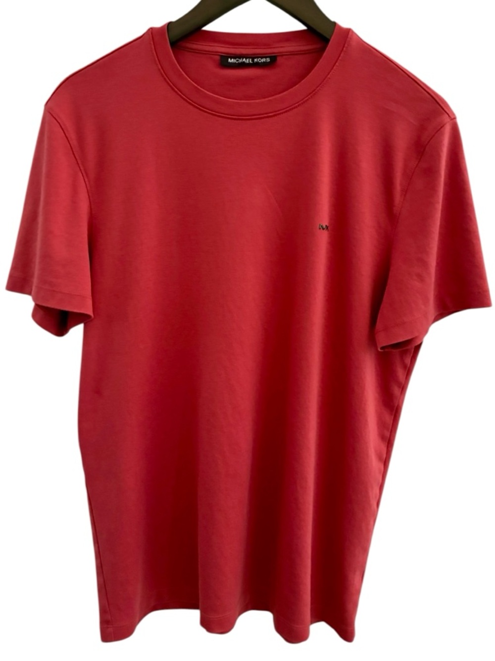 Michael Kors Men’s Red Short-Sleeve Crew T-Shirt